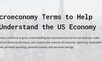 Macroeconomy Terms